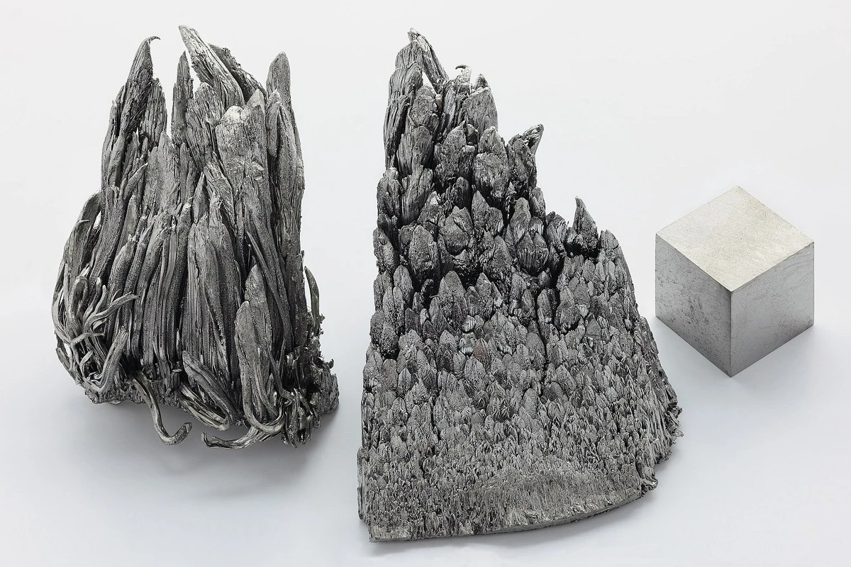 釔金屬。（取自維基百科，Alchemist-hp／CC BY-SA 4.0)