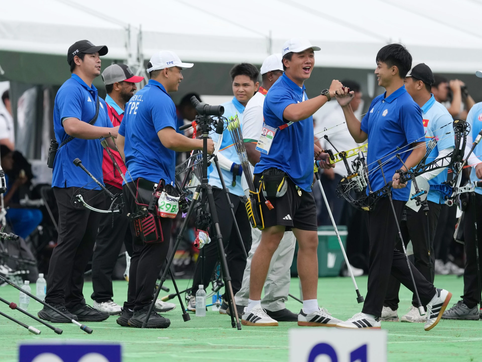 【亞運射箭】1分之差射落勁敵南韓　台灣複合弓男團勇奪銅牌