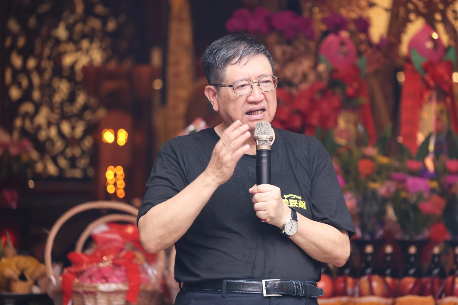 楊文科表示在縣長任內不會處理殯葬園區相關建設,保留「神去村」山林原貌。(資料照片/王侑聖攝)