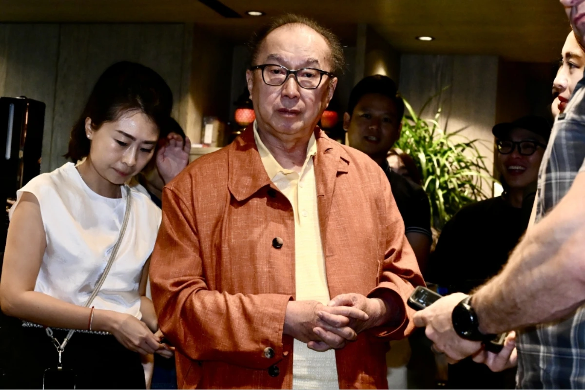 葉國一曾在林百里(中)創業時出手幫忙。(資料照片/張哲偉攝)