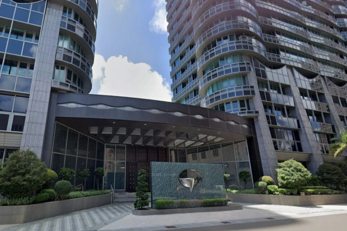 高雄豪宅「國硯」就是葉國一與國揚建設董事長侯西峰攜手合建。(擷取自Google Maps)