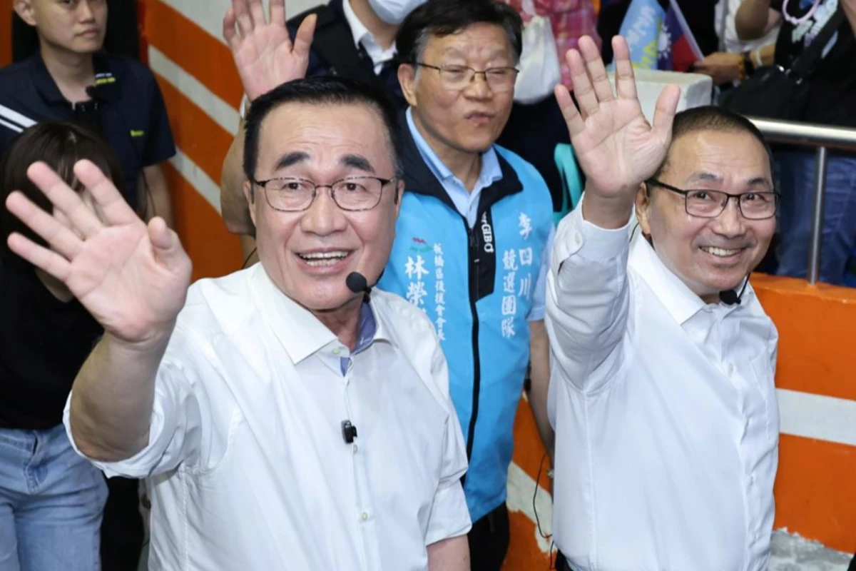 國民黨新北市長參選人李四川、侯友宜【我們都挺李四川】首場大型造勢晚會