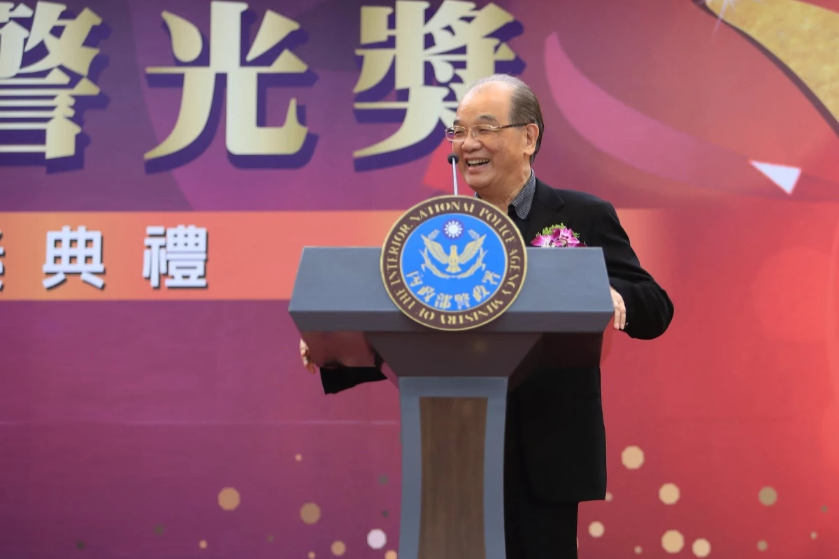 葉國一偏好投資房地產,獵地相當有眼光。(資料照片/取自NPA署長室)