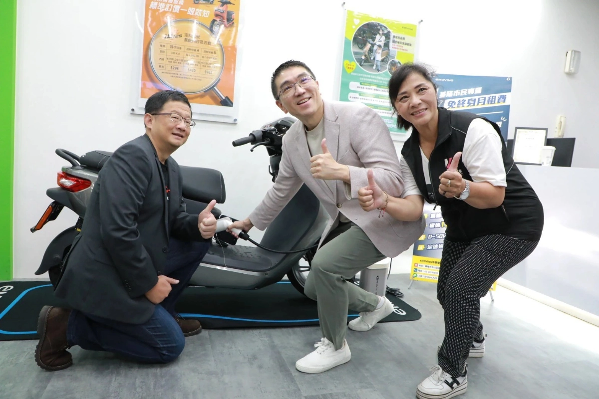 5萬輛電動車只發約一半,謝國樑日前被綠議員追問政策跳票。(取自基隆市政府官網)