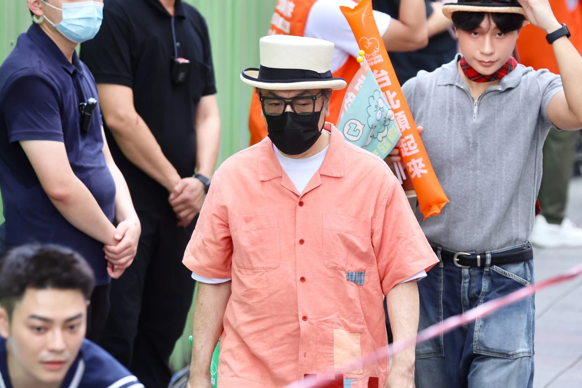 蔡康永現身沈伯洋競總成立大會　鬆口：若能訪問兩位候選人會很棒