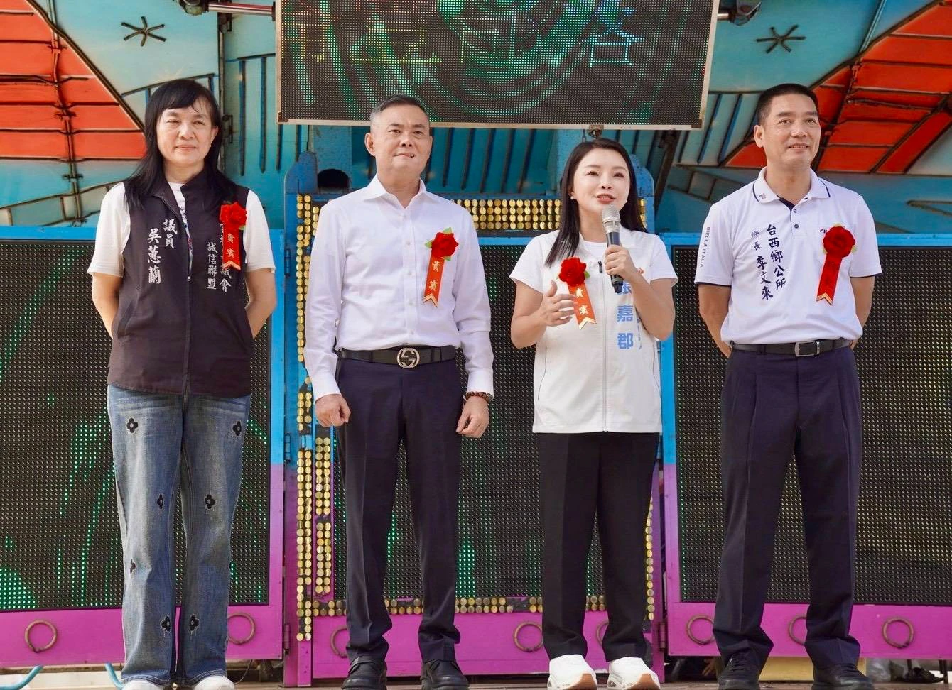 台西崙豐部落中央廚房動土　張嘉郡：當選縣長研議提高長青食堂餐費補助
