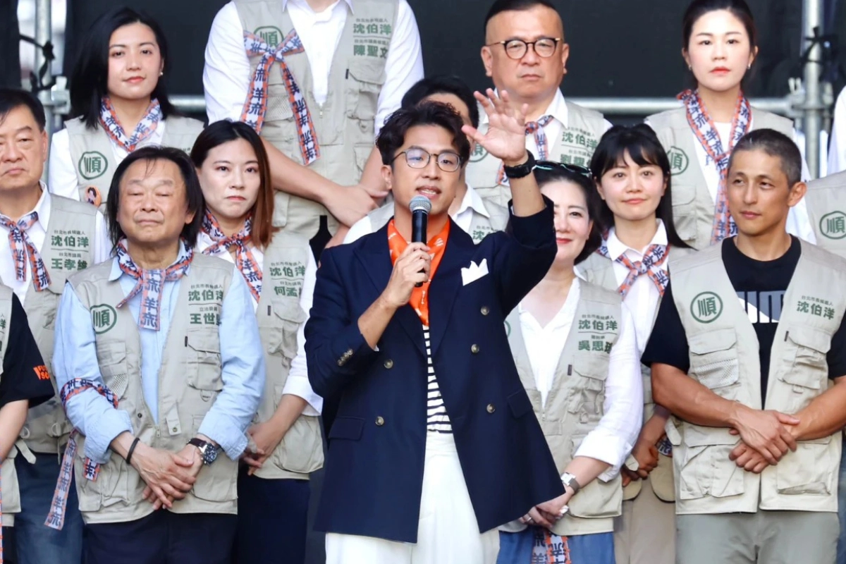 現場喊12萬人、支持者塞到中山北路　沈伯洋激動喊話：洋流方向是台北市政府