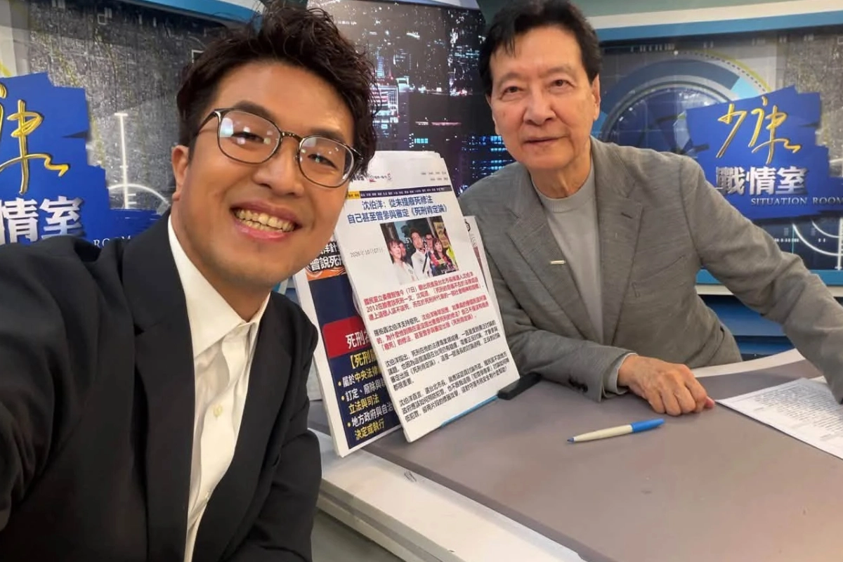 沈伯洋引趙少康「選舉應該是快樂的」　喊話選戰別只剩互貼標籤
