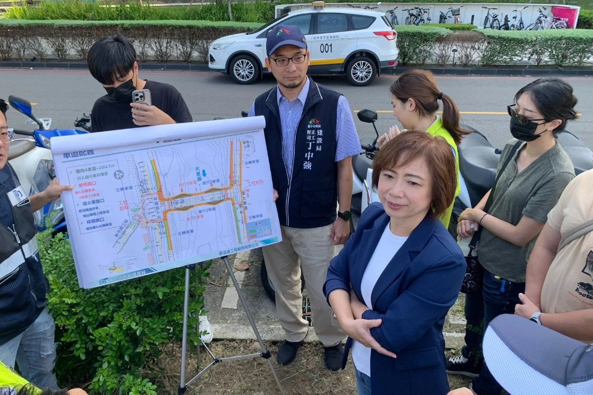 北屯太平新橋通車　何欣純：爭取中央補助2.45億，讓通學通勤更省時！
