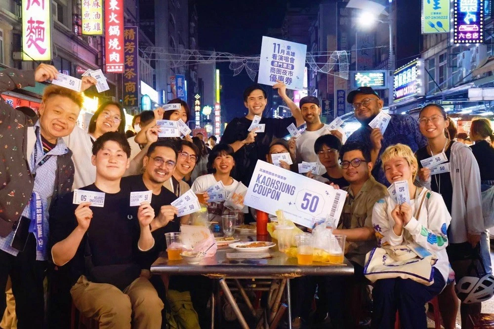 柯志恩有信心打造出一個「雄萊塢」，讓演唱會經濟紅利擴散到全高雄。（朱窈慧翻攝）