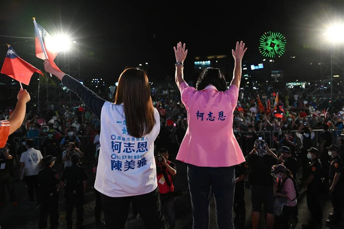 柯志恩提到王金平在4年前9月30日辦的第一場藍營大型造勢，現場湧入3萬支持者到場，讓她非常驚訝。（取自柯志恩臉書）