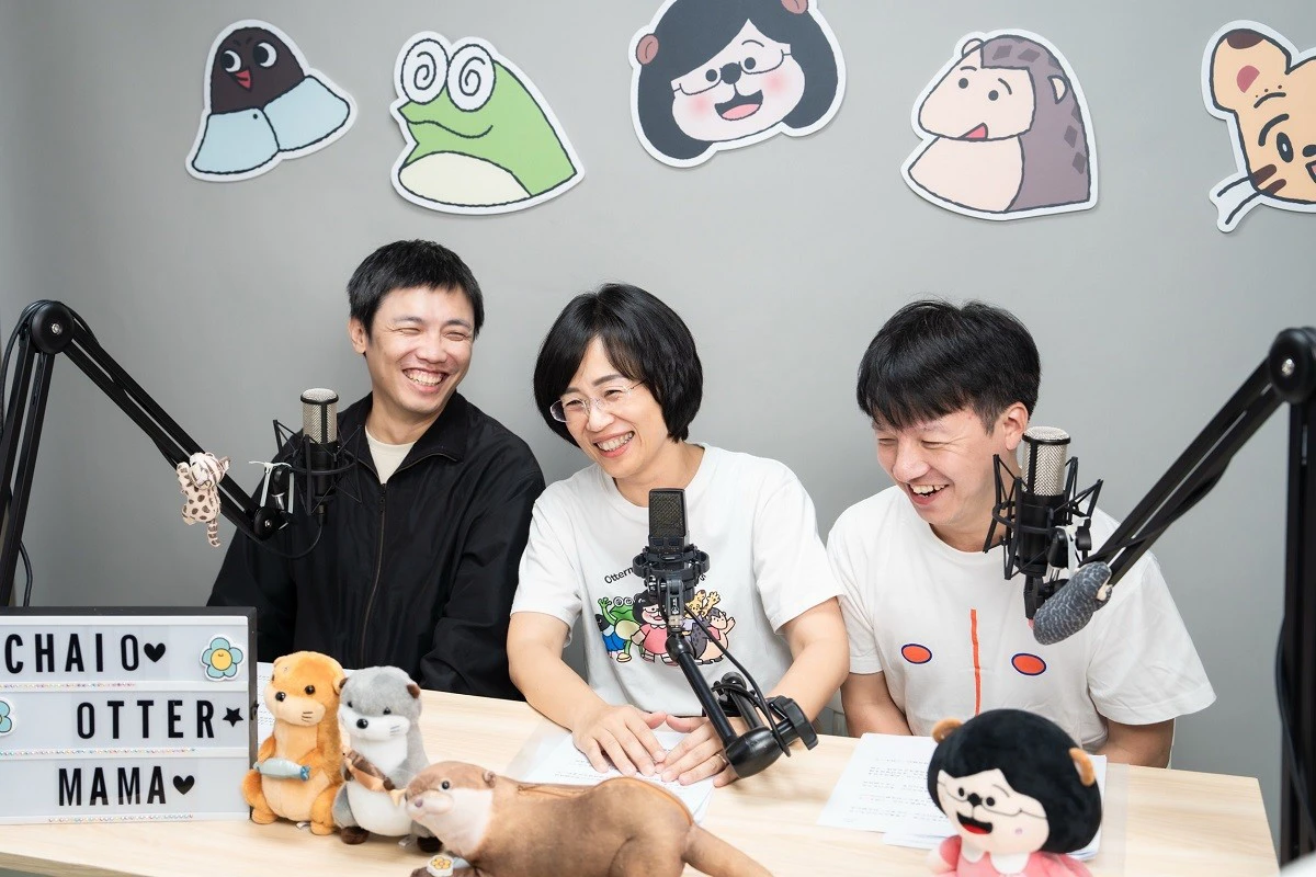 鮮蝦挺尬水獺媽媽！蘇巧慧邀「台灣通勤第一品牌」誠誠、何ａ錄繪本　齊分享育兒趣事