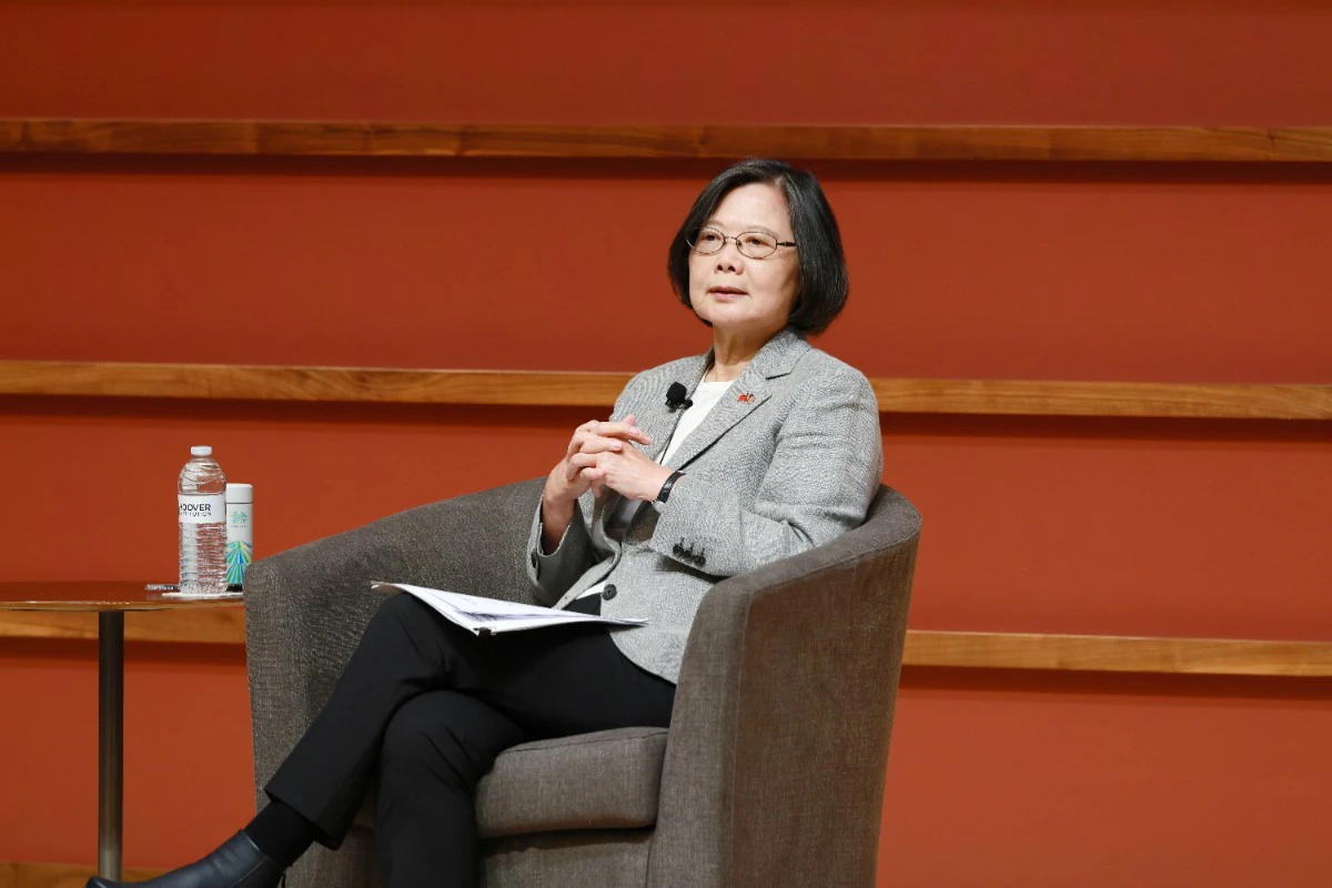 蔡英文史丹佛演說全文　威脅動搖不了台灣貢獻世界的決心