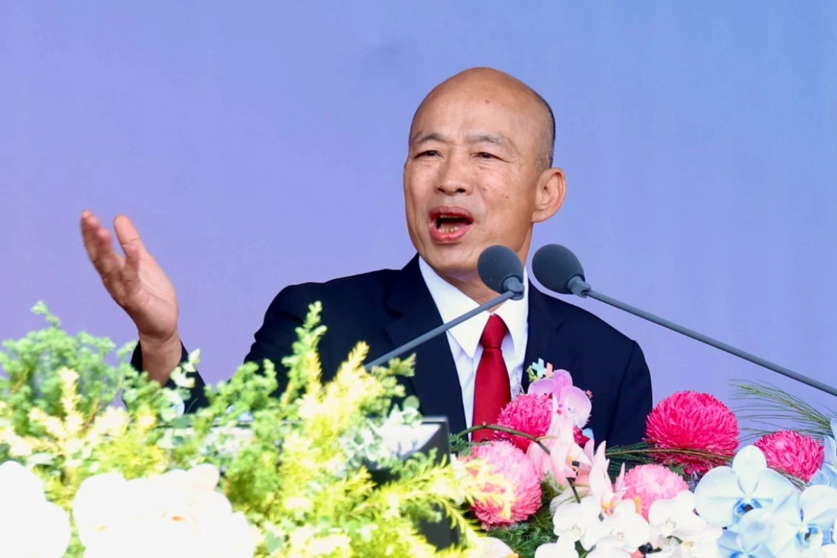 韓國瑜國慶演說批大罷免、政院不副署　酸賴清德：他有政治潔癖