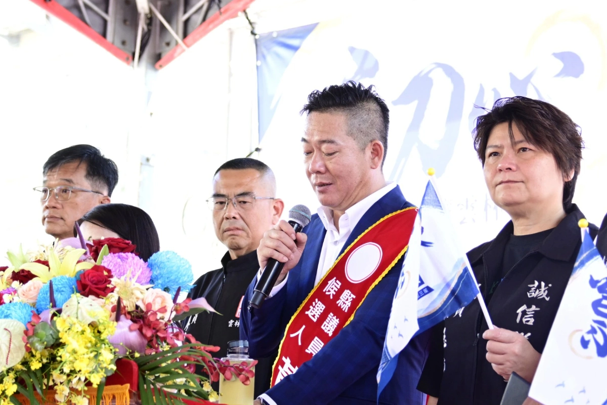 跨黨派千人力挺議長黃凱連任　競總成立憶往事數度哽咽：初心不變、為雲林打拚