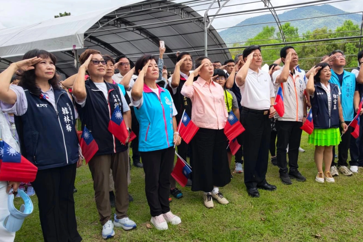 「一面國旗牽掛三十年」　游淑貞年年辦雙十升旗：讓愛國情懷世代傳承