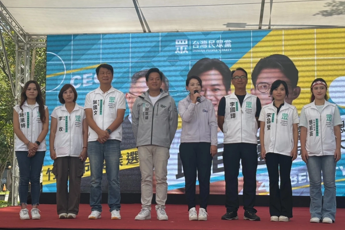 打破不合傳聞！高虹安現身邱臣遠競總開幕　曝兩人多年合作情誼