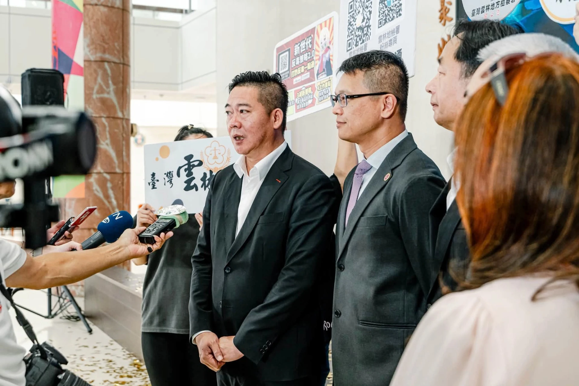 雲林縣議長黃凱宣示「讓毒品滾出校園」　守護下一代絕不退讓