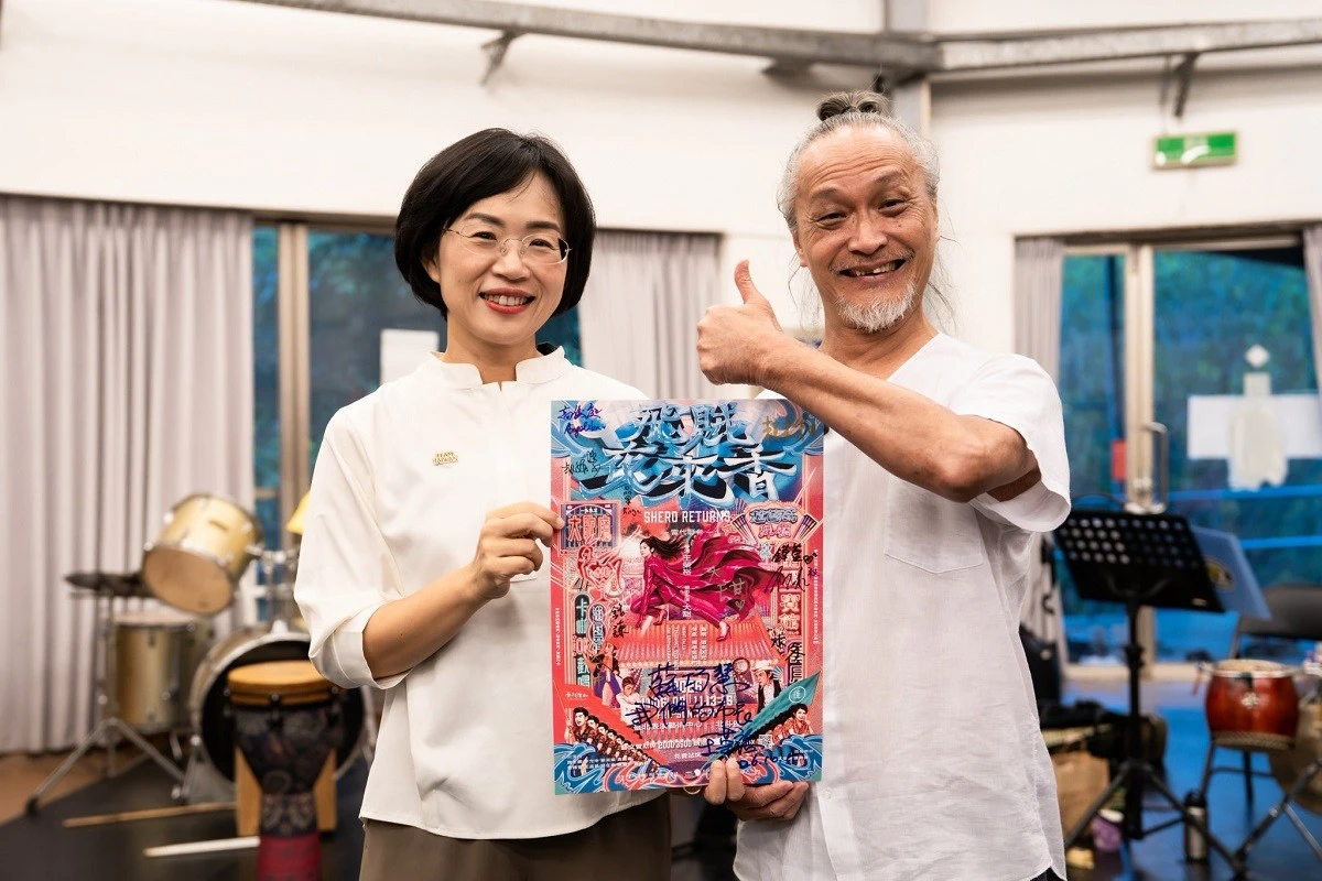 蘇巧慧化身一日歌舞劇演員　盼結合新北特色讓新北充滿藝文能量
