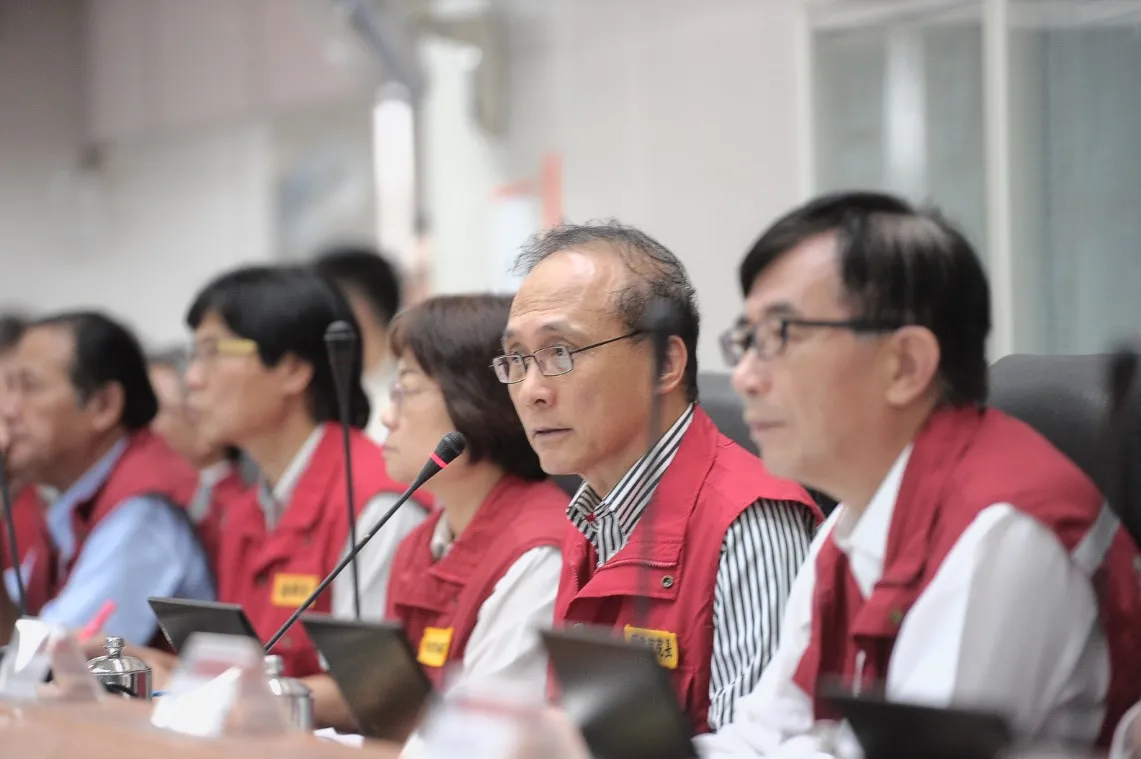 上任首次強颱　林全下午3時坐鎮災變中心