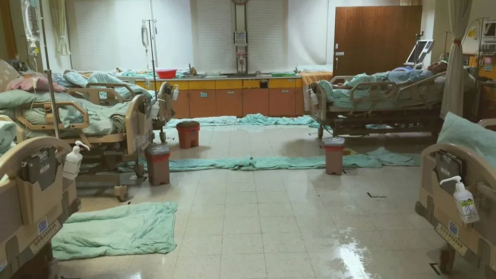 尼伯特過後　台東基督教醫院「真的像被炸彈炸過！」
