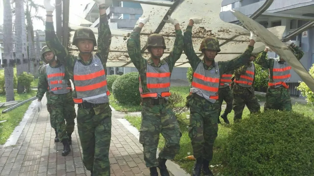 助台東災後重建　國防部：軍民同心