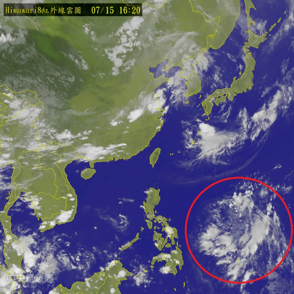 熱帶低氣壓恐成今年第2颱「盧碧」？　氣象局：再觀察
