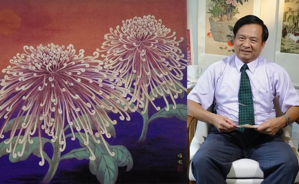 新竹生活美學館「膠彩之美 - 羅維欽特展」　8月7日宜蘭舉辦開幕式