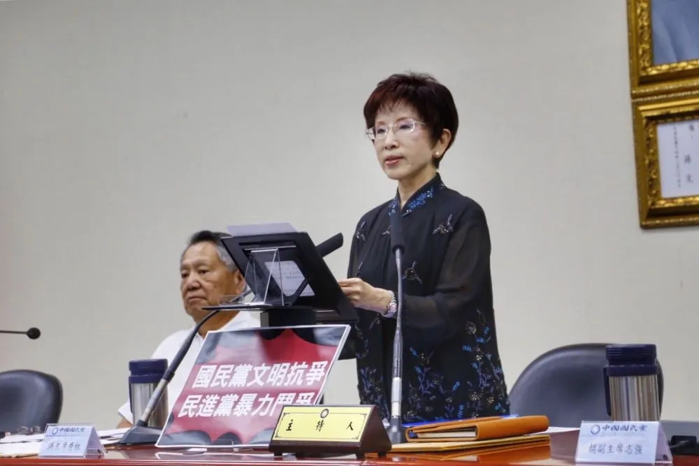 仿《台灣前途決議文》　洪秀柱推兩岸和平協議入政綱