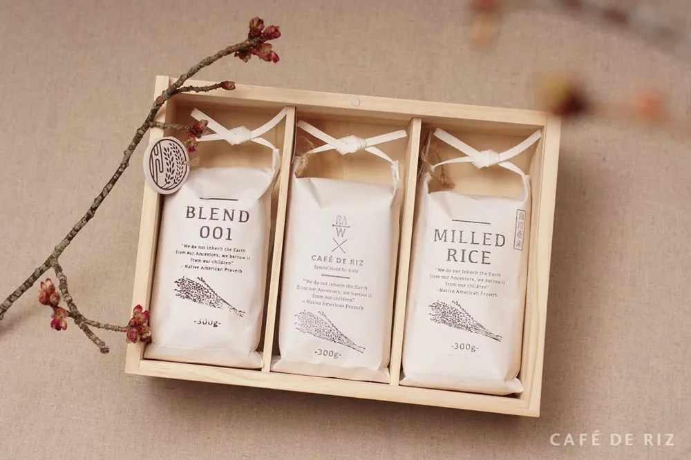 米食結合咖啡混豆概念　Café de Riz米販咖啡