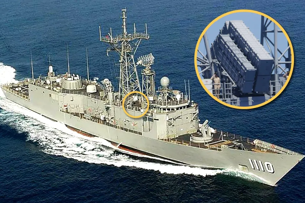 新接2艘美軍派里艦　無法安裝雄二、三反艦飛彈