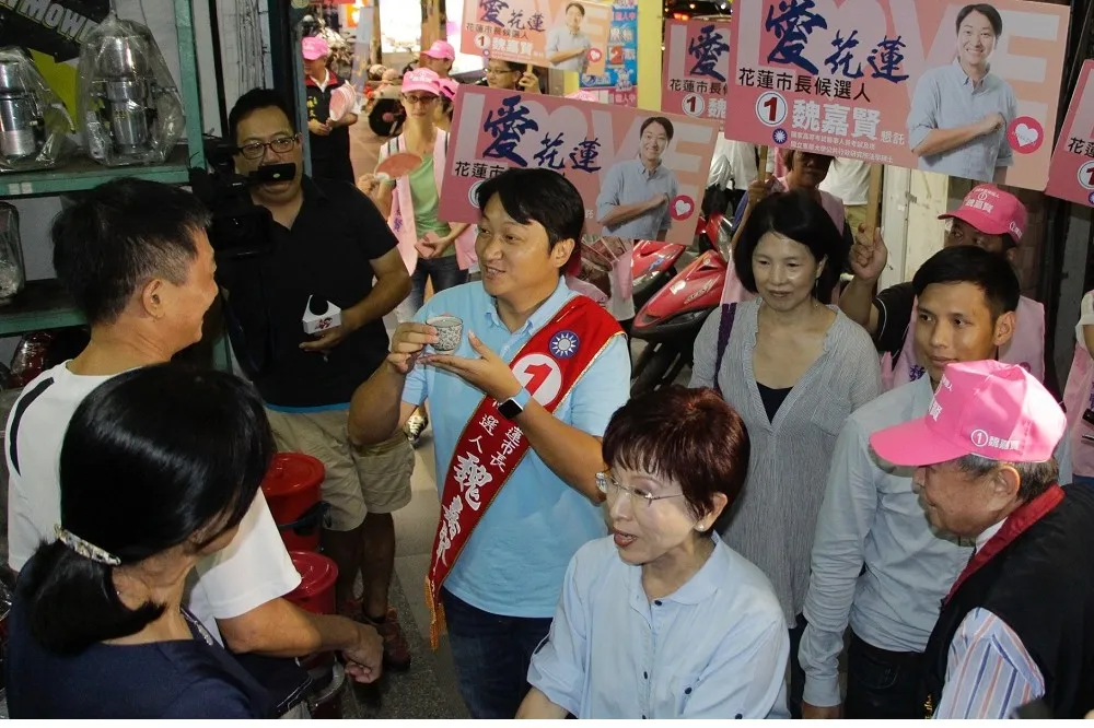 花蓮市長補選白熱化　藍軍魏嘉賢盼政黨對決