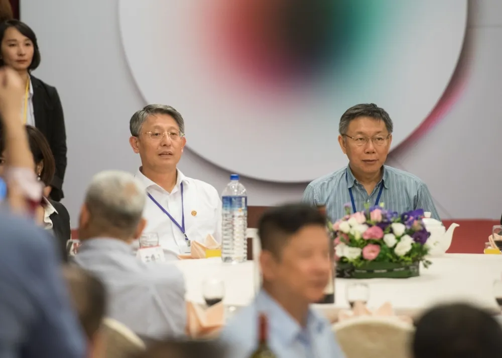 宴請沙海林　柯文哲：拋開政治、好好交流