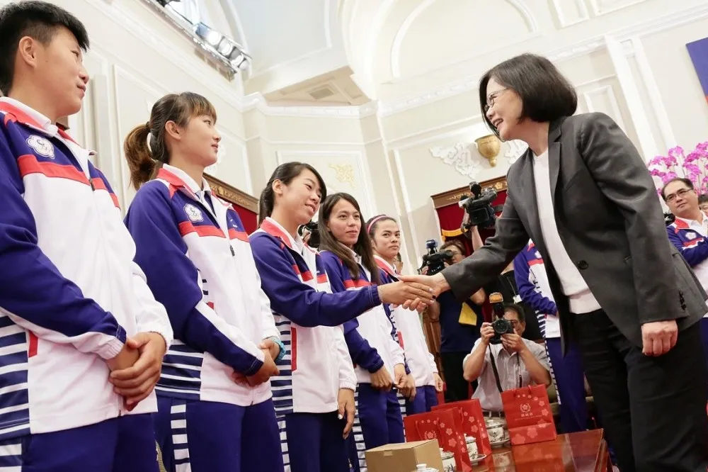 蔡總統接見奧運代表團　單項協會改革即刻推動