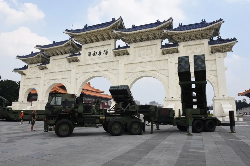 【圖輯】軍火迷看過來　愛國者飛彈三型首度進駐北市