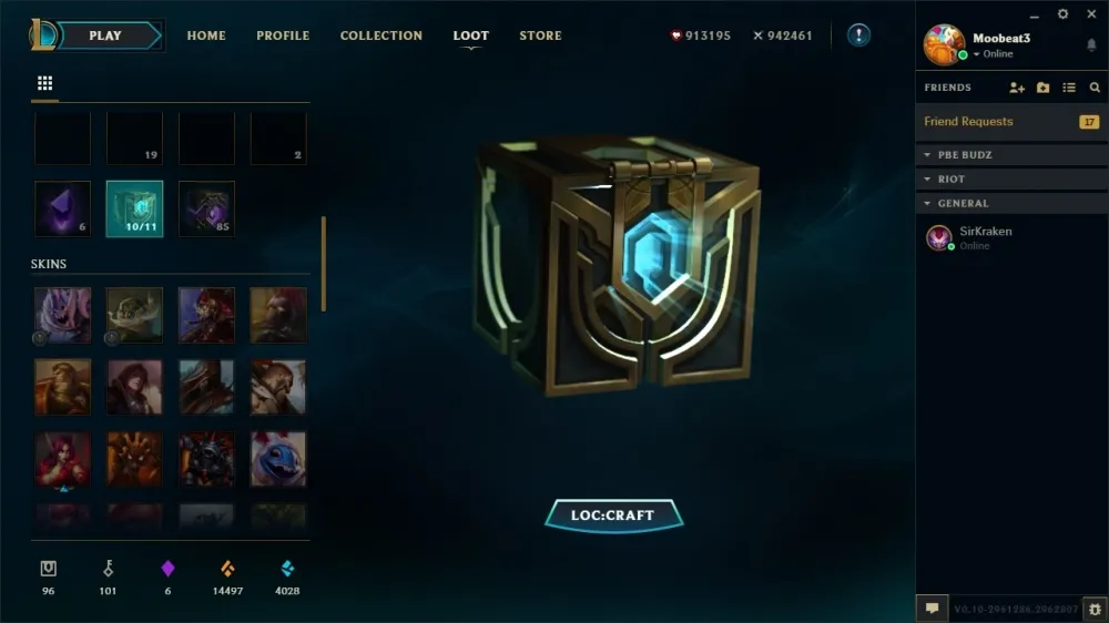 【英雄聯盟】9/8 PBE Alpha客戶端改動：海克斯系統開放！