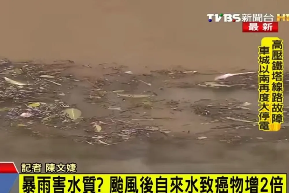 台大研究暴雨後　自來水質致癌物飆升2倍　