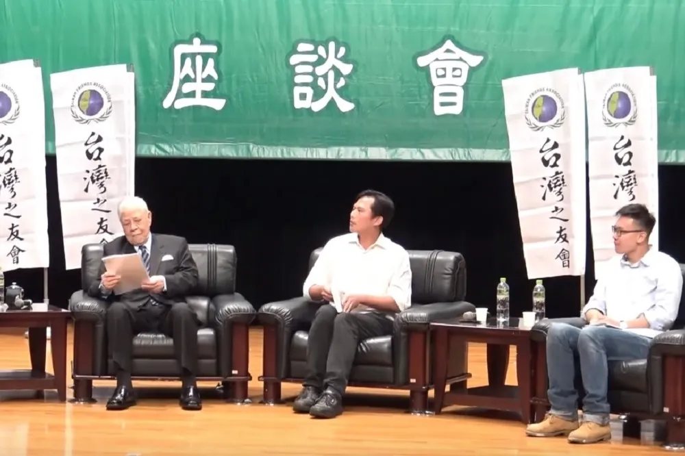 李登輝推憲改　太陽花青年力挺
