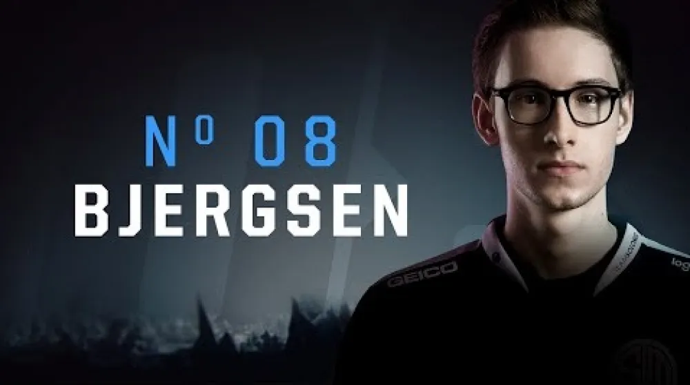 【S6世界大賽】Riot官方評選世界賽選手TOP20 ─ #8 Bjergsen！