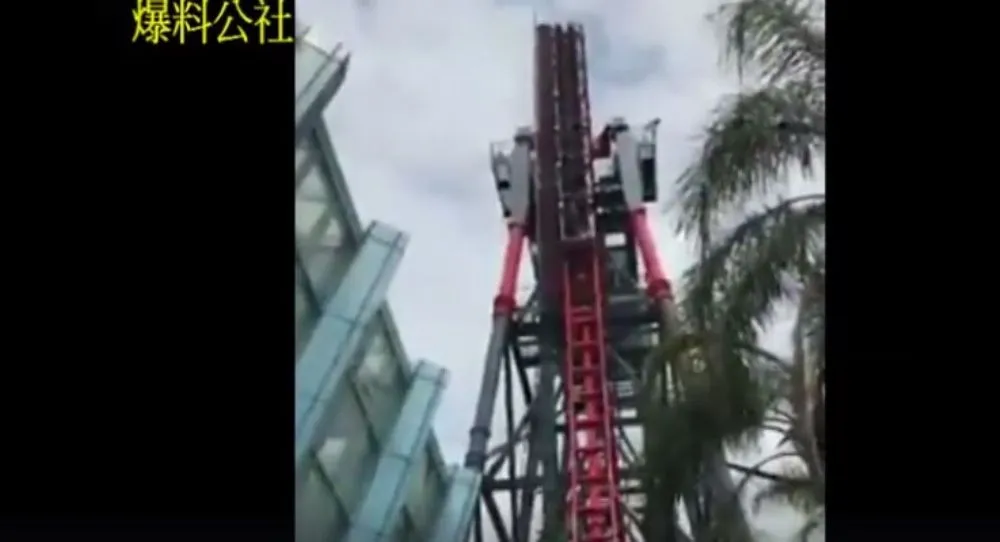 又是麗寶樂園！先有工人跌落摩天輪　再爆20遊客斷軌卡空中