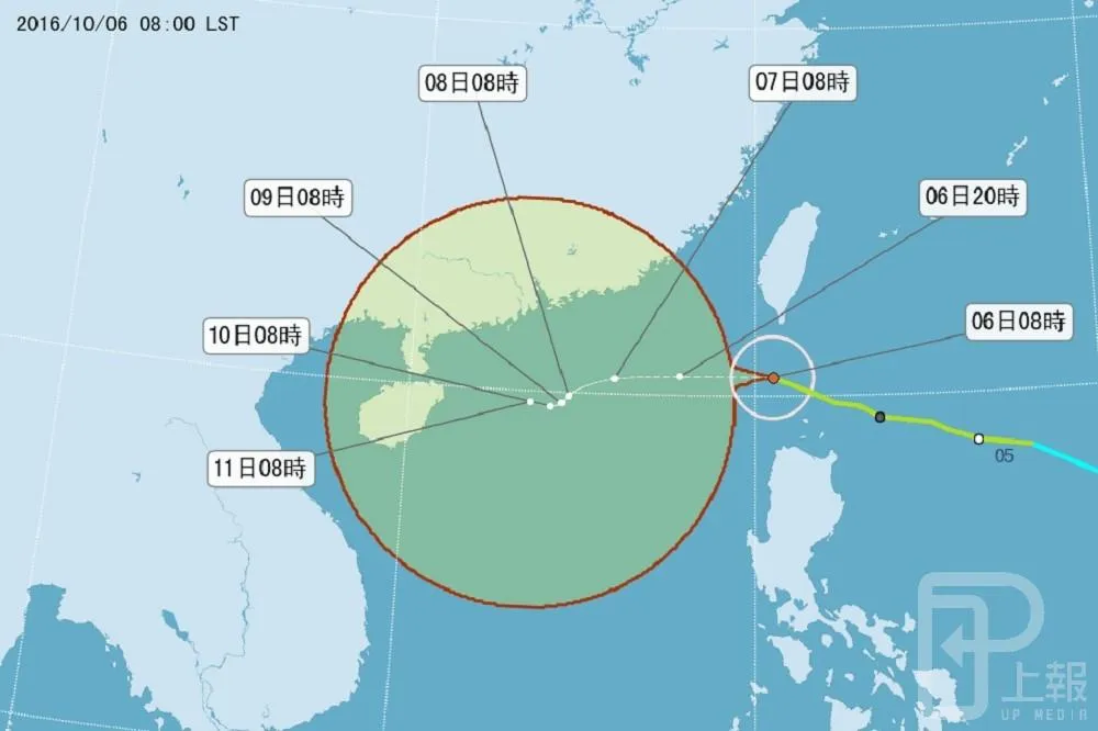 輕颱叫「艾利」！　9縣市發豪雨特報