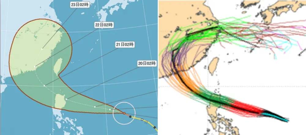 海馬變強颱！周四起影響台灣　氣象專家吳德榮：還會再增強　