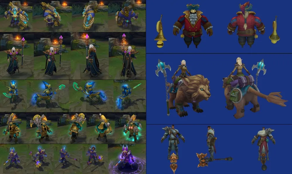【英雄聯盟】10/18 PBE 測試服改動（一）：全新造型、炫彩、系統改動