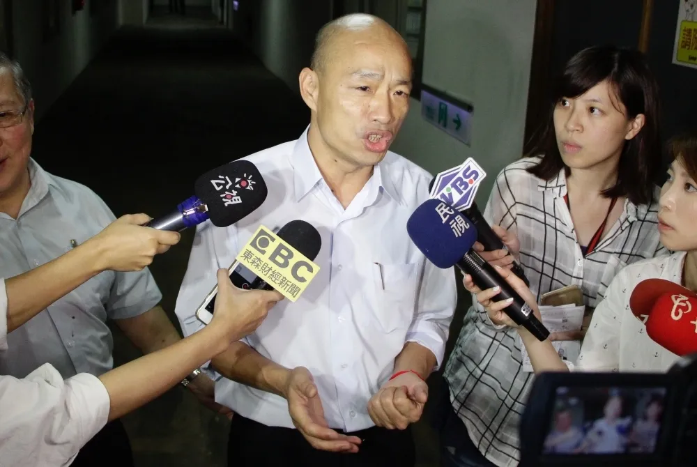 柯P邀韓國瑜任首席顧問　韓國瑜：士為知己者死