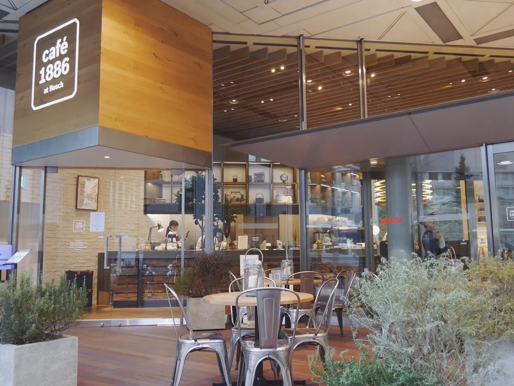 裏東京・涉谷旁的寧靜一角：cafe 1886 at Bosch