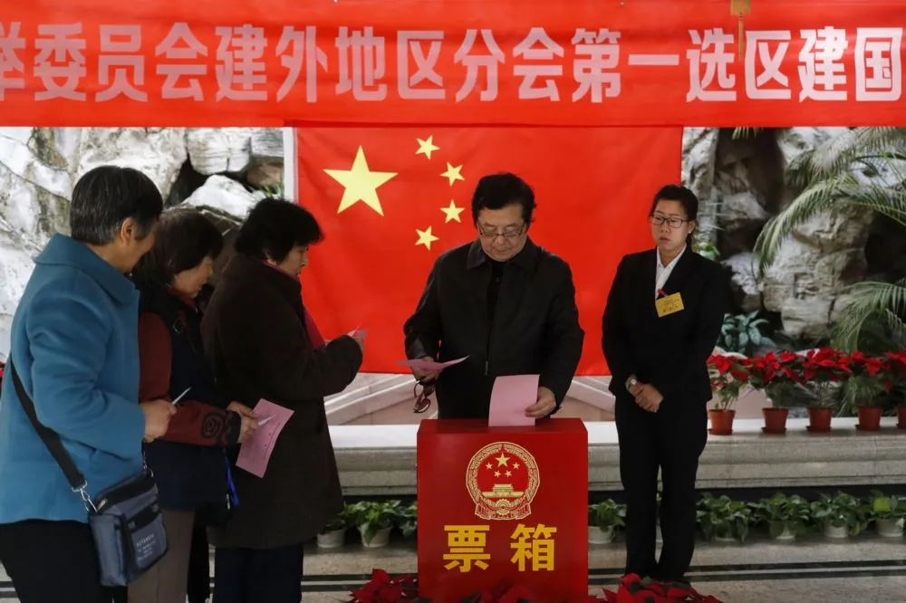 【紐時精選】中國「偽選舉」：沒有攪局者，只有莊嚴的投票