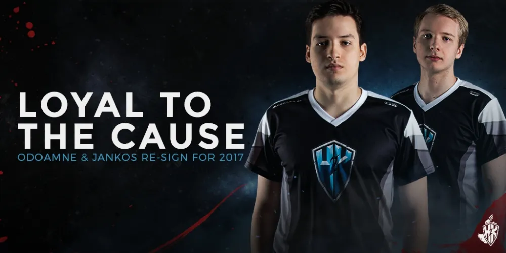 【英雄聯盟】H2K戰隊宣布和Odoamne、Jankos完成續約　Freeze成為自由選手