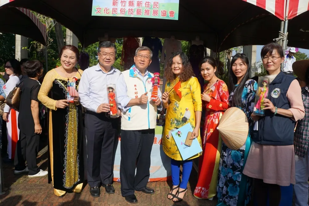 「2016新竹縣國際移民日嘉年華會」  文化局廣場洋溢異國風