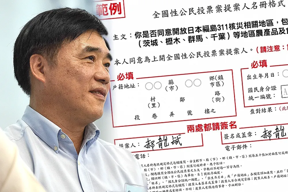 讓全民決定　藍營反核食公投主文曝光