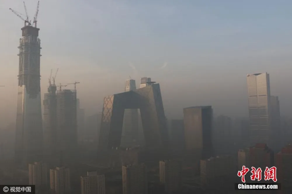 中國空汙霧霾嚴重　6日晚間開始影響台灣